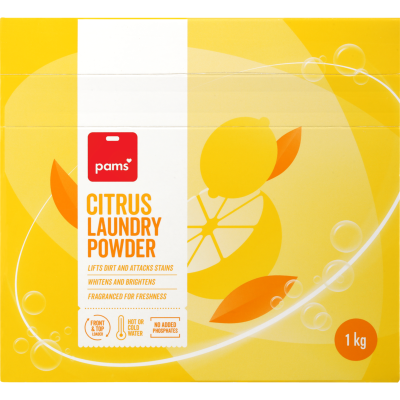 Pams Citrus Laundry Powder 1kg