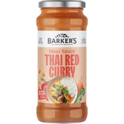 Barker's Thai Red Curry Meal Sauce 500g