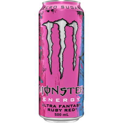 Monster Zero Sugar Ultra Fantasy Ruby Red Energy Drink 500ml