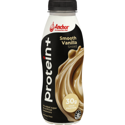 Anchor Protein+ Smooth Vanilla Shake Flavoured Milk 375ml
