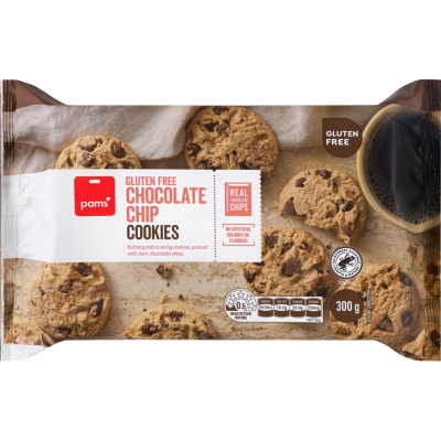 Pams Gluten Free Chocolate Chip Cookies 300g