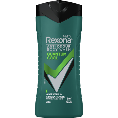 Rexona Quantum Cool Anti Odour Body Wash 400ml