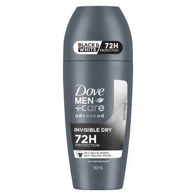 Dove Men Invisible Dry 72hr Antiperspirant Deodorant Roll On 50ml