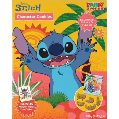 Park Avenue Stitch & Lilo Character Cookies 200g
