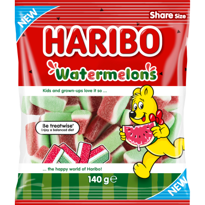 Haribo Watermelons Confectionery 140g