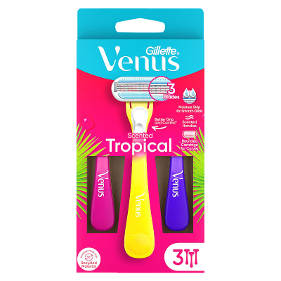 Gillette Venus Tropical Scent Disposable Razor 3pk