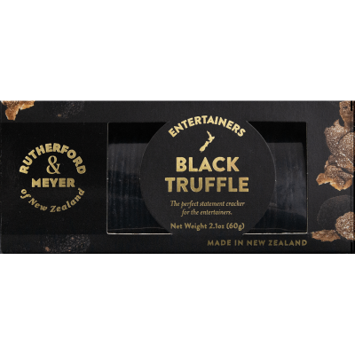 Rutherford & Meyer Entertainers Black Truffle Crackers 60g