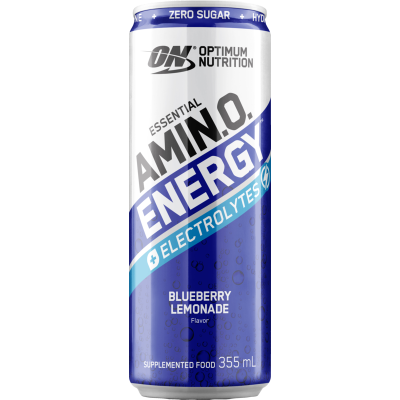 Optimum Nutrition Amin.O. Blueberry Lemonade Energy Drink 355ml