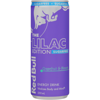 Red Bull Lilac Edition Grapefruit & Blossom Sugarfree Energy Drink 250ml