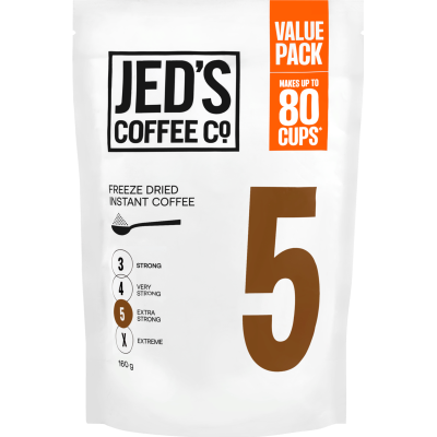 Jed's Coffee Co. No 5 Freeze Dried Coffee 160g