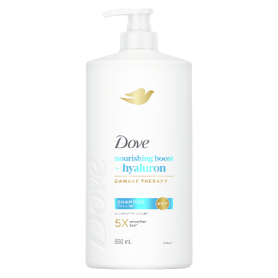 Dove Damage Therapy Nourishing Boost + Hyaluron Shampoo 850ml