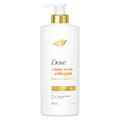 Dove Damage Therapy Volume Boost Volume Boost + Collagen Conditioner 350ml