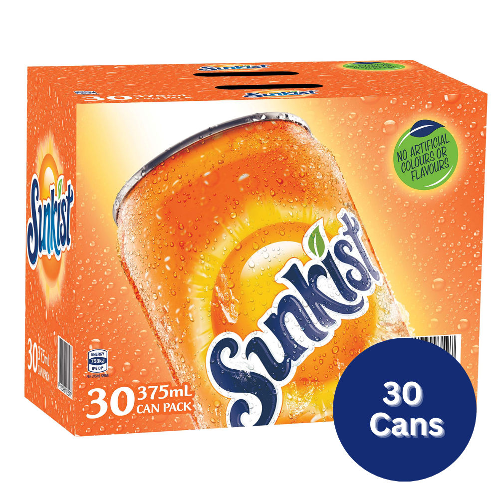 Sunkist 30 x 375ml