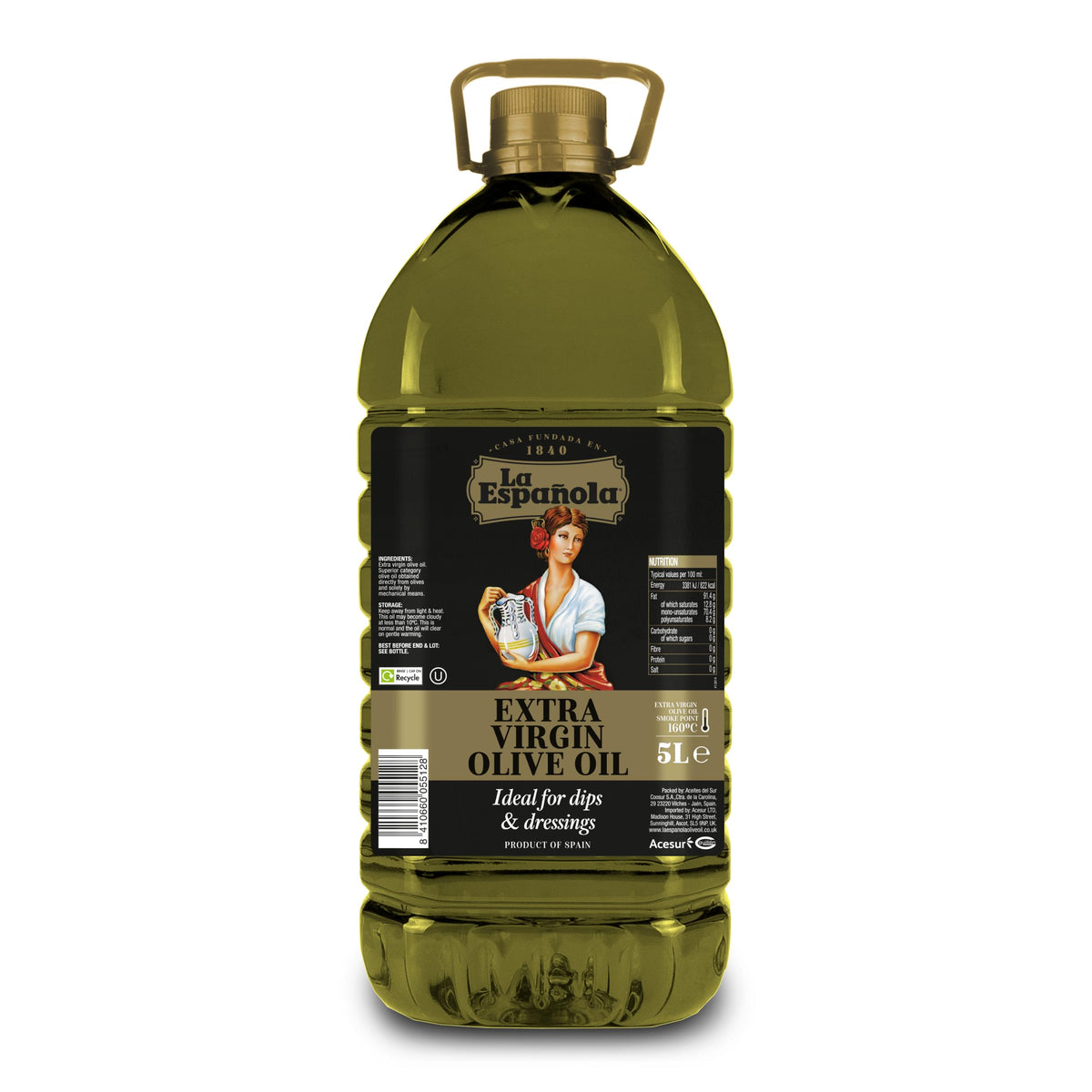 La Española Extra Virgin Olive Oil 5L