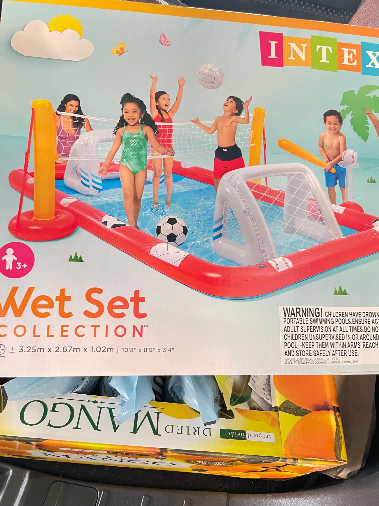 INTEX Wet set collection- football court