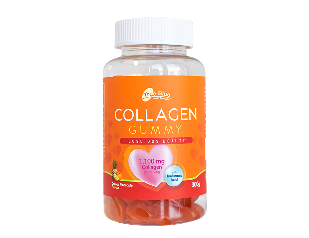 True blue collagen gummy 1,100mg 60ct
