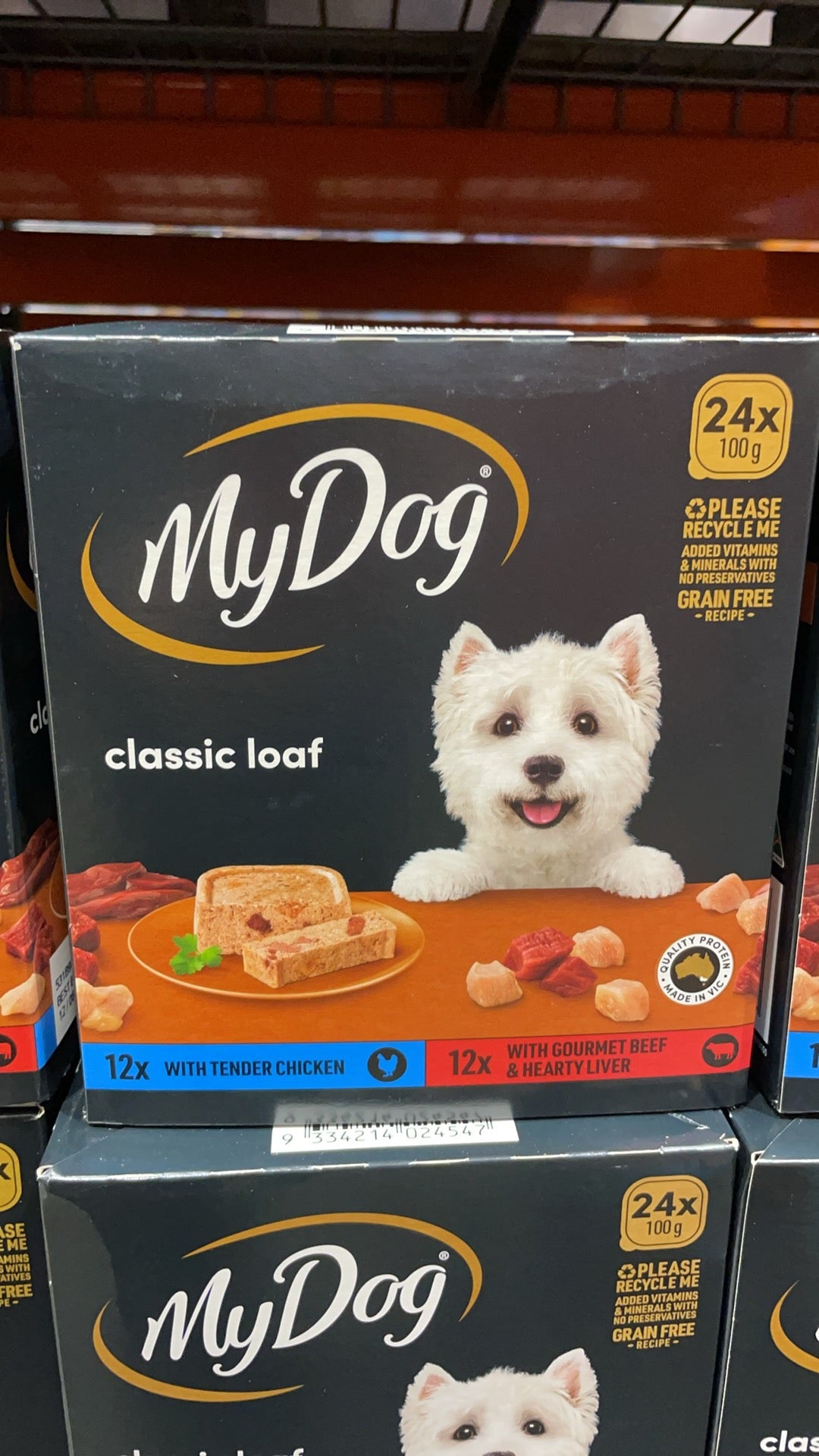 My Dog Chicken, Beef & Liver 24 x 100g