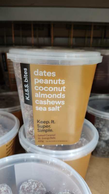 Kiss Bites Salted Caramel Energy Balls 420g