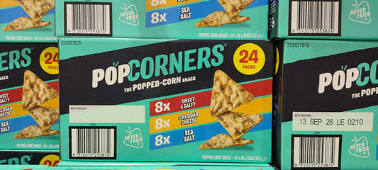 POPCORNERS VARIETY BOX 24 X 28G