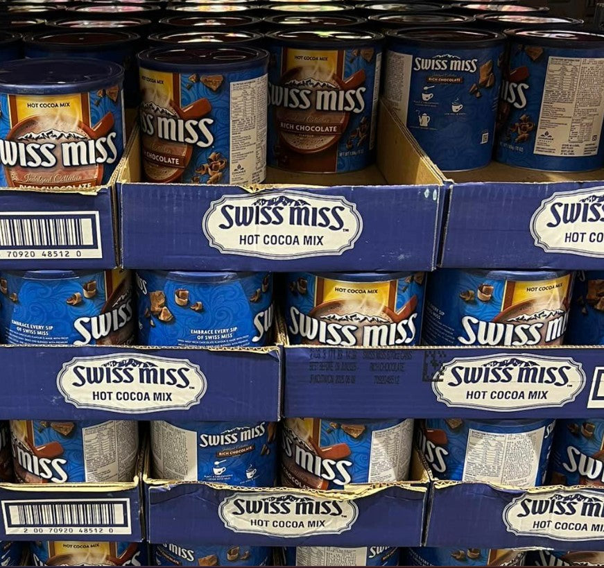 SWISS MISS RICH CHOCOLATE CANISTER 1.98KG