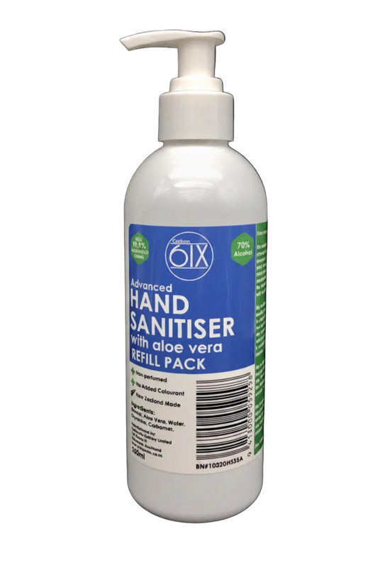 Carbon 6IX Advanced Hand Sanitiser 350ml (NZ Made)