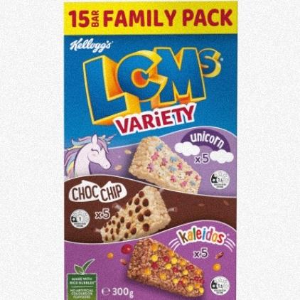 Kellogg's LCMs Variety Family Pack 15 x 20g