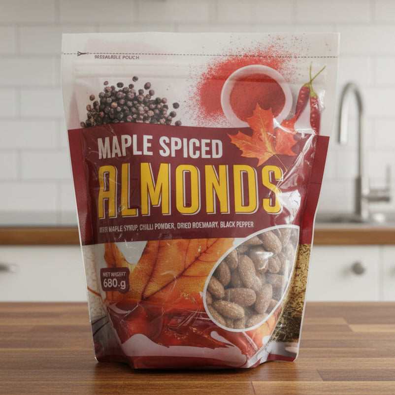 Maple Spiced Almonds 680g