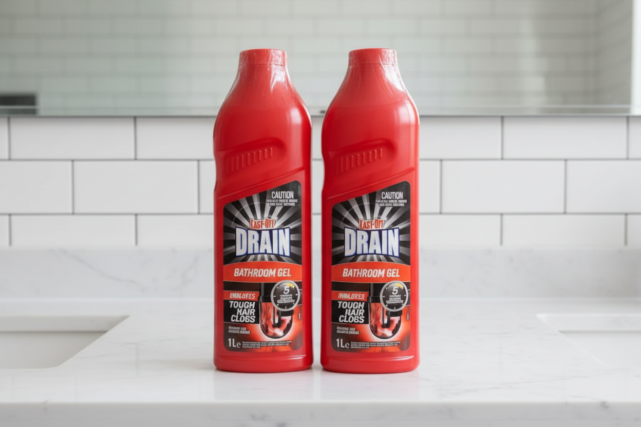 EASY OFF BAM DRAIN TURBO GEL 2 x 1L