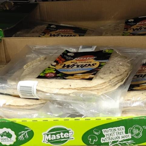 Master Craft Multigrain Wraps 2 x 8pk 600g
