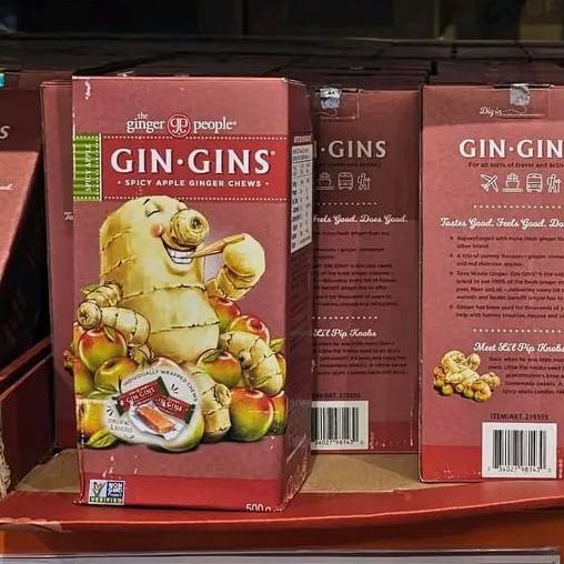 The Ginger People Gin Gins Spicy Apple Ginger Chews 500g
