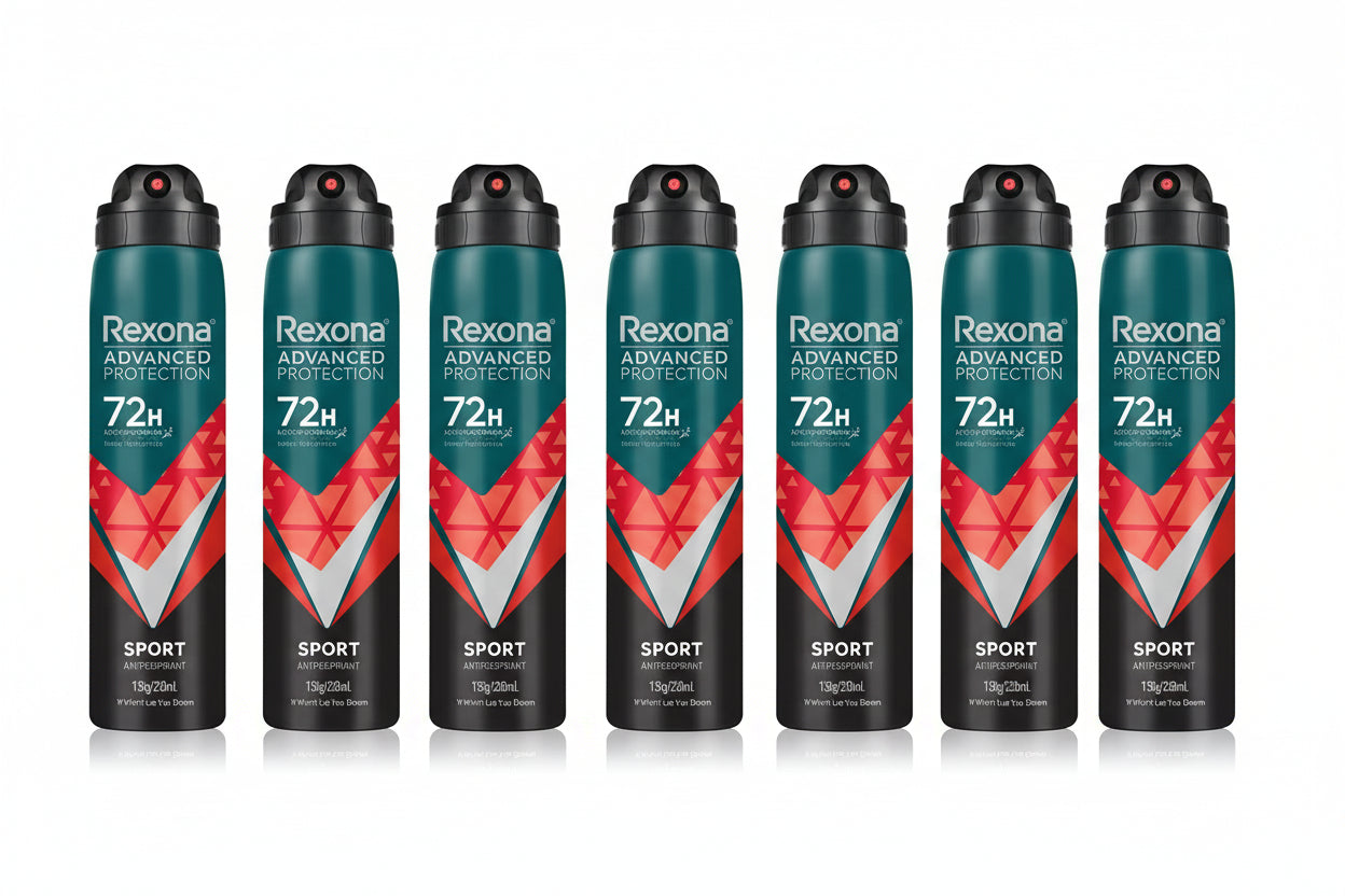 Rexona Men 72hr Advanced Sport Deodorant 220 ml x 6 ct