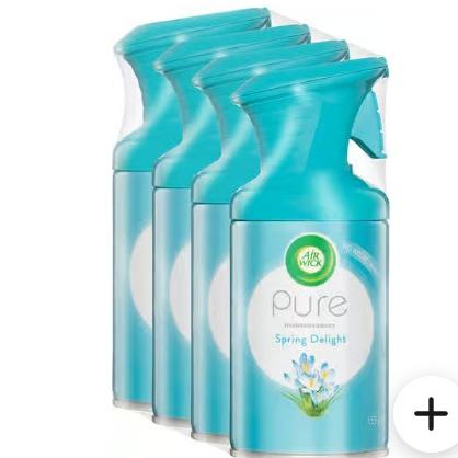 Air Wick Delight Sprays Spring Pure 159 g x 4 ct