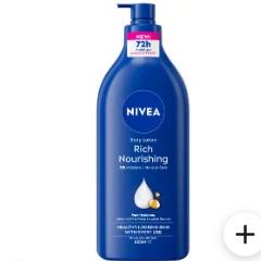 Nivea Body Lotion Rich Nourishing 625 ml x 3 pk