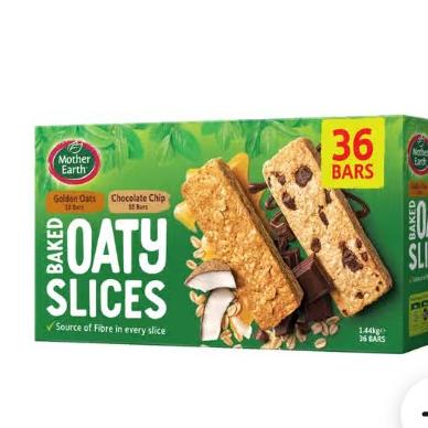Mother Earth Baked Oaty Slices 40 g x 36 ct
