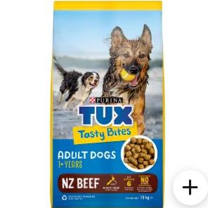 Purina Tux Tasty Bites Beef Dry Dog Food 15kg