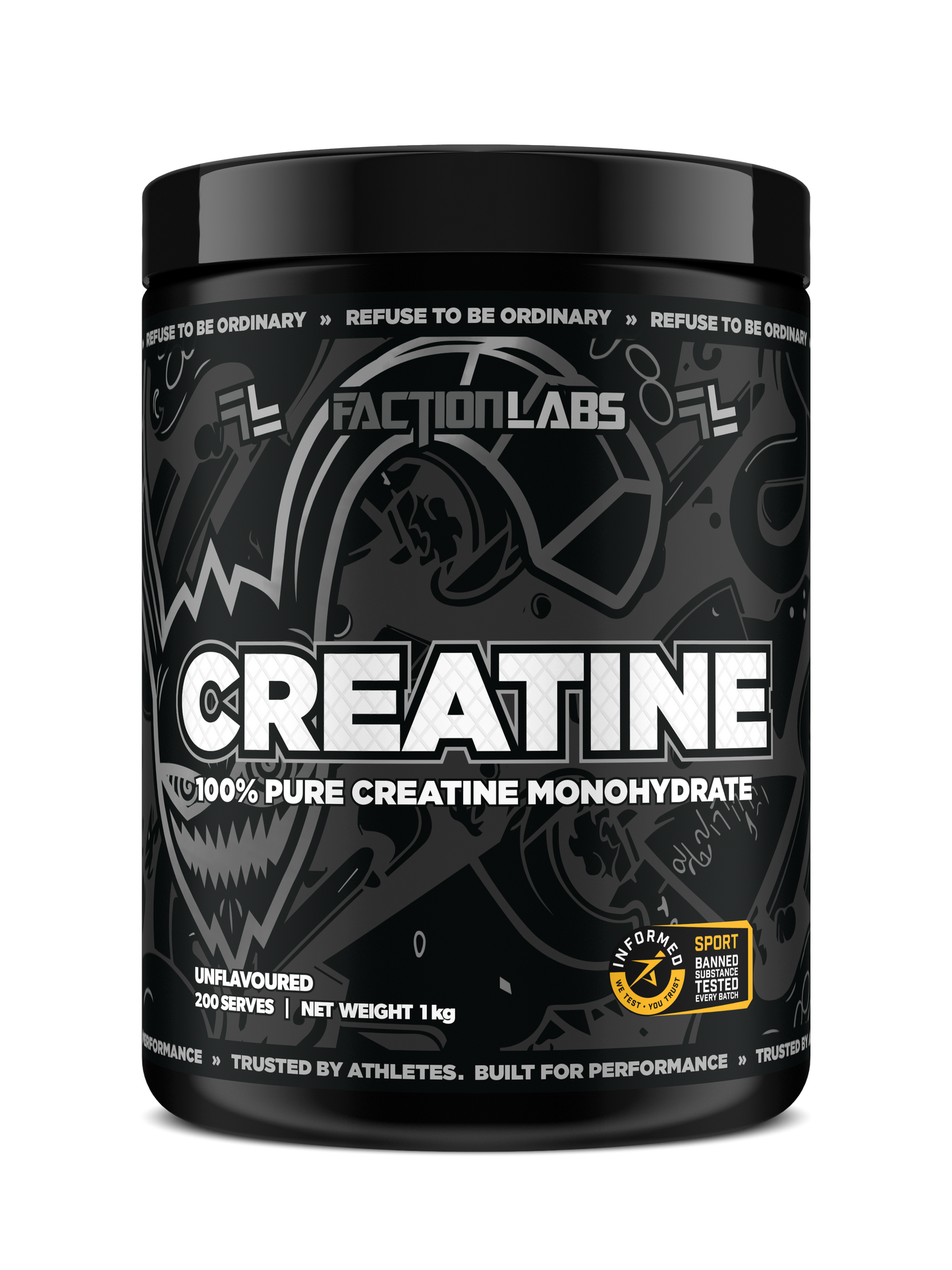 Faction Labs Creatine Monohydrate 1kg