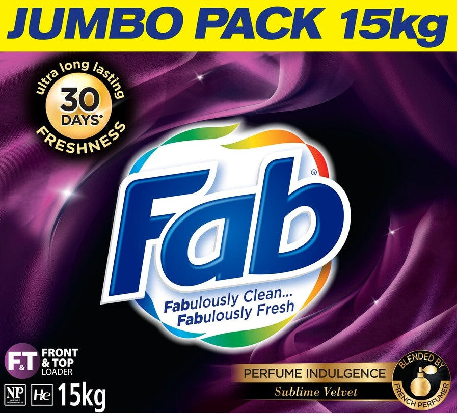 Fab Laundry Powder Sublime 15kg