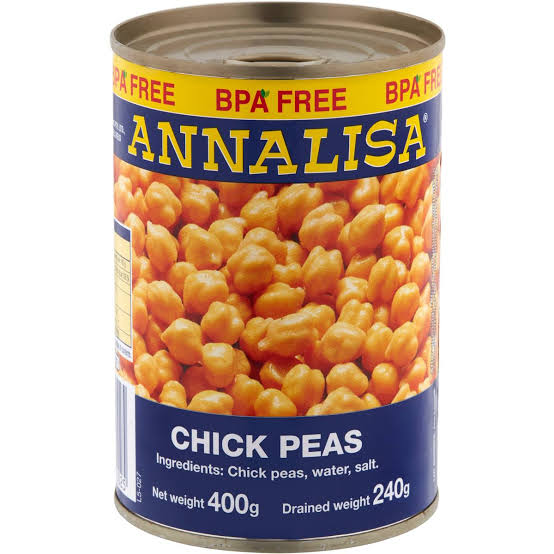 Annalisa Chickpeas 6X400G