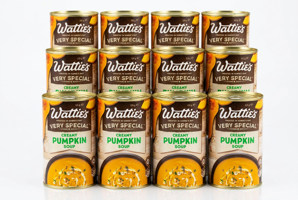 Wattie's Creamy Pumpkin Soup 12x535g