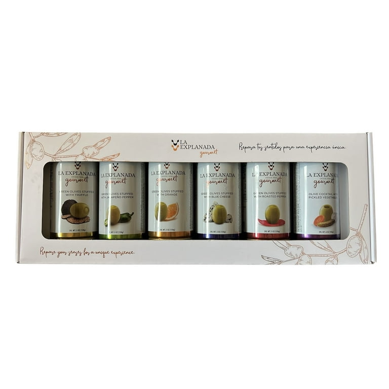 LA EXPLANADA GOURMET ASSORTED OLIVES PACK 6 x 350g