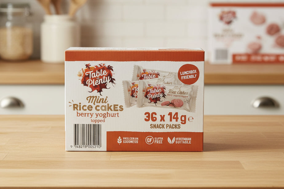 Table of Plenty Mini Rice Cakes Yoghurt & Berry 36 x 14g