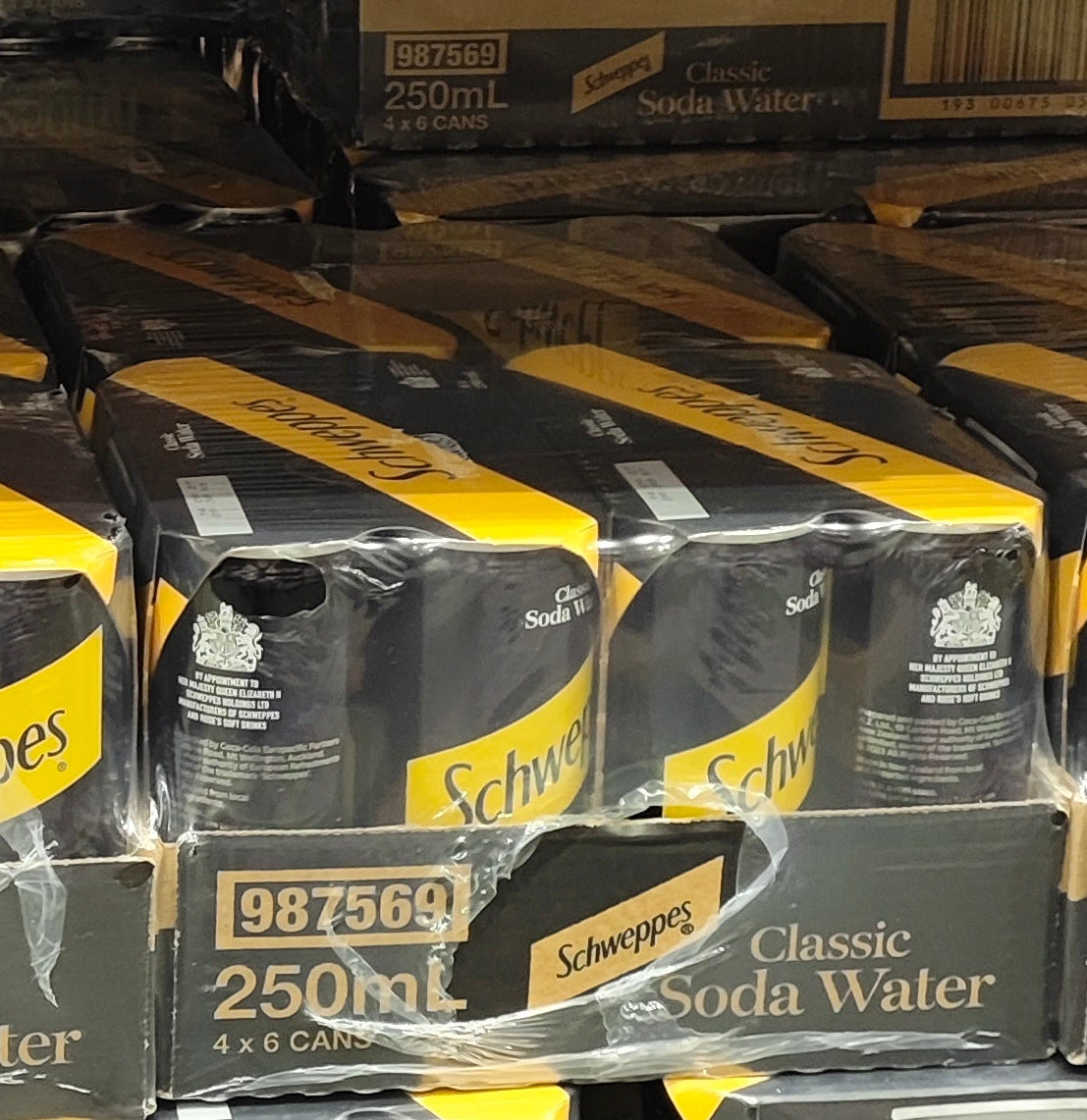 Schweppes Soda Water 24 x 250ml