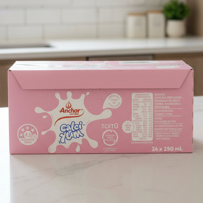 Anchor Calci-Yum Strawberry 24 x 250mL