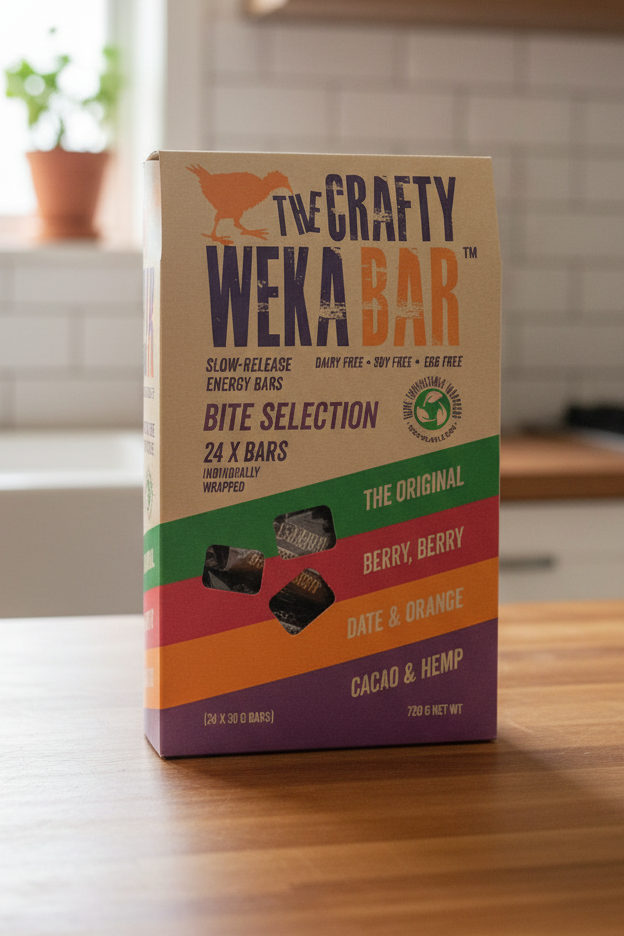 The Crafty Weka Bar Bite Selection 24 x 30g