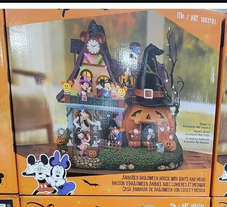 Animated Pumpkin House 33CM / 13IN