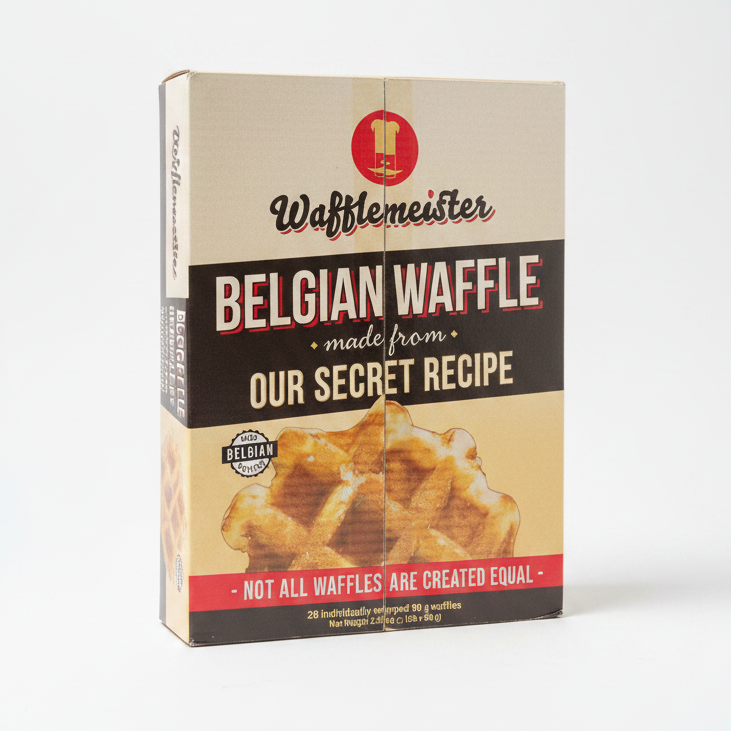 Wafflemeister Belgium Waffle 28 x 90g