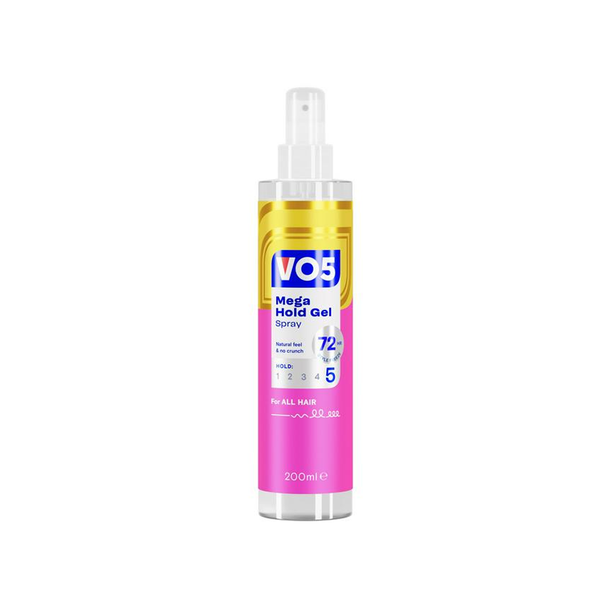 VO5 Mega Hold Gel Spray 200ml