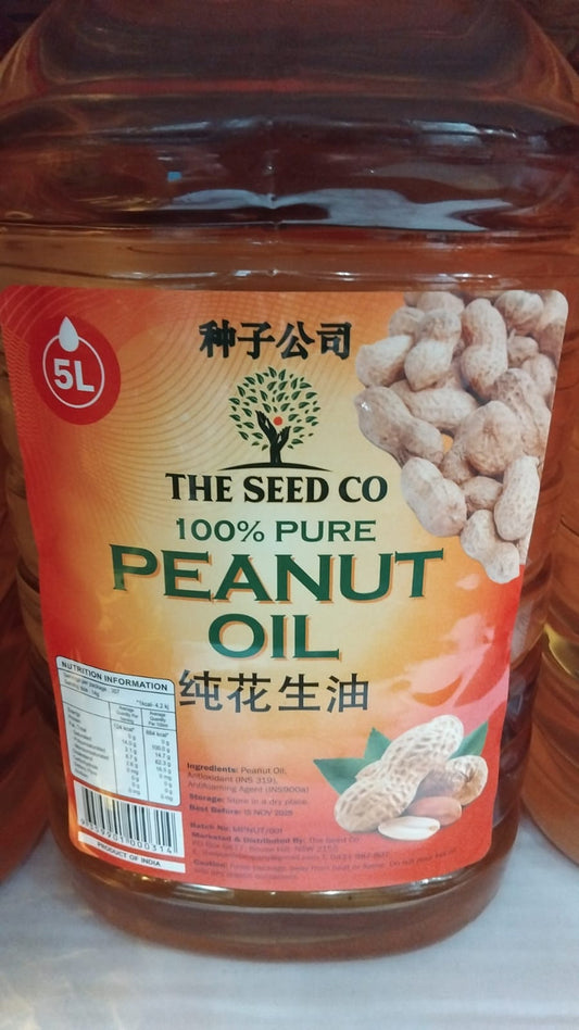 THE SEED CO PEANUT OIL 5L