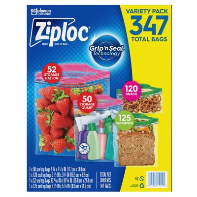 Ziploc Variety Pack 347 CT