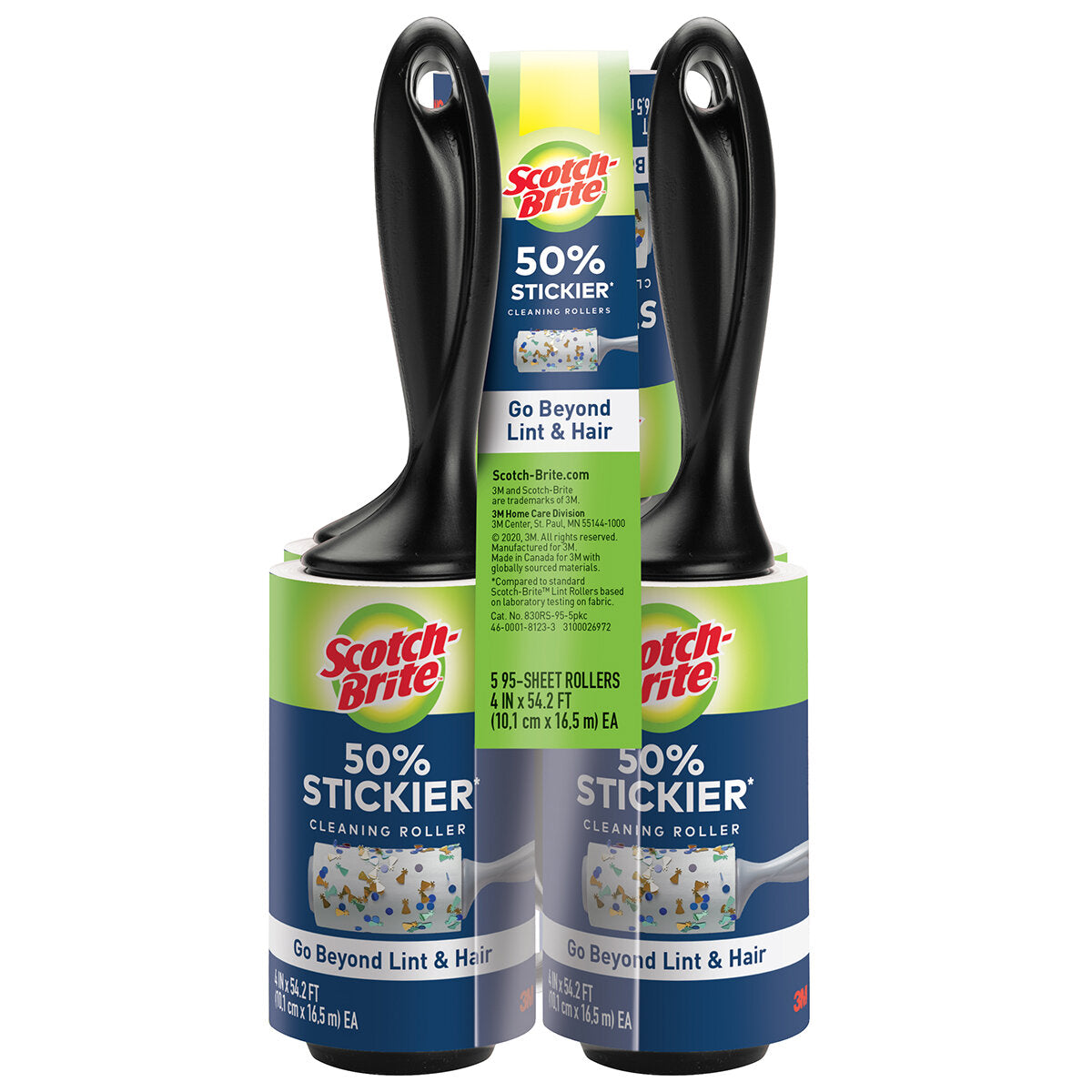 SCOTCH BRITE LINT ROLLER 5 X 95 SHEETS